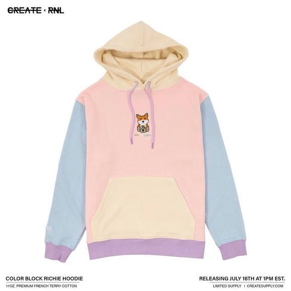 RNL x Create Supply Colour-block Richie Hoodie - Picture 3 of 5